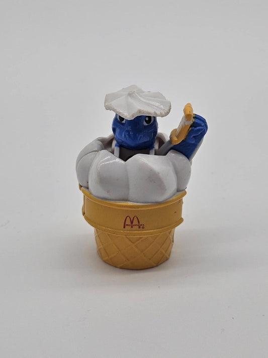 Vintage 1990 McDonalds Changeables McDino Ice Cream Cone Transforming Happy Meal