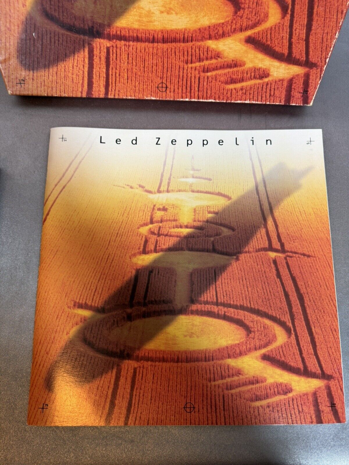 LED ZEPPELIN 4 Cassette Tape Box Set with Booklet *Missing 2 Tapes*