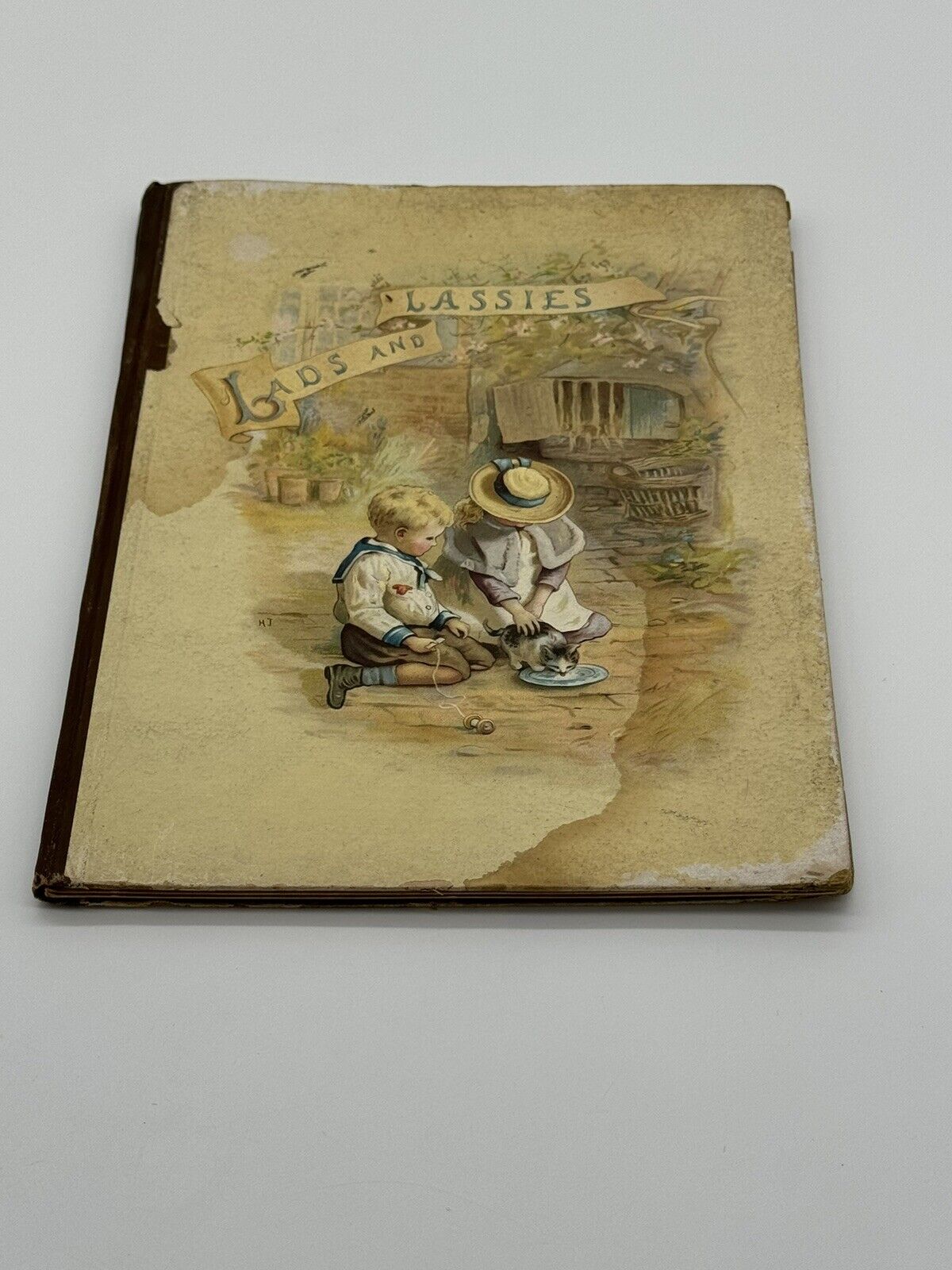 VERY RARE Little Lads and Lassies By E NESBIT Antique HC Book ~ 1800s