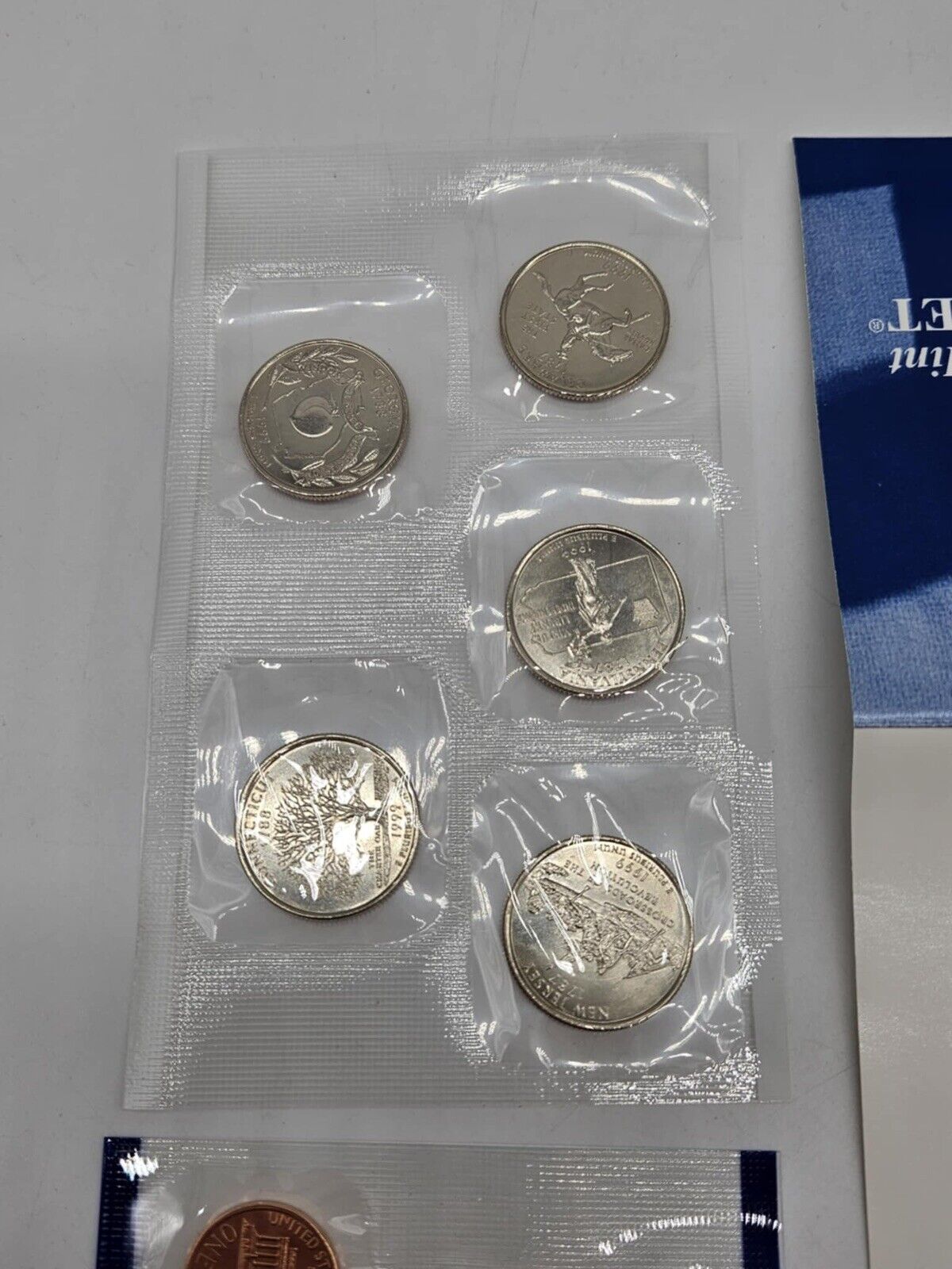 Lot of 6 1999 Uncirculated Coin Set U.S Mint Original Government Packaging JB01