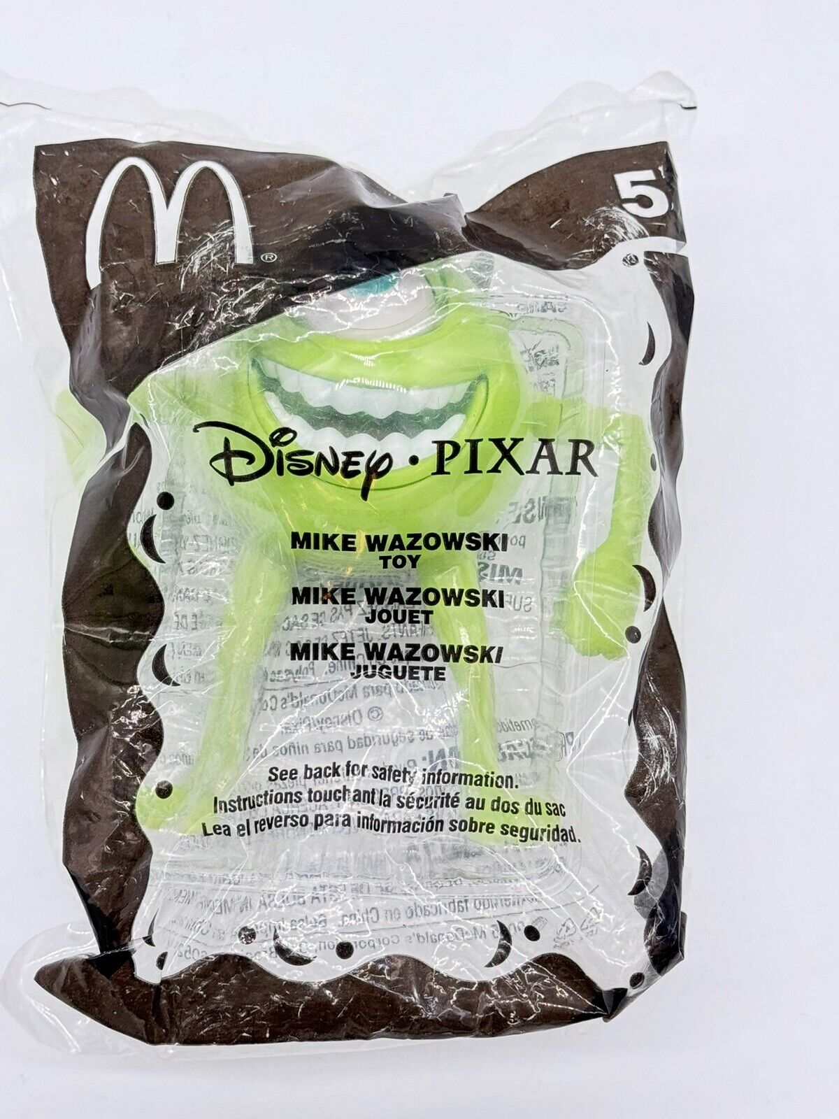 Mike Wazowski Monsters Inc Pixar McDonalds Happy Meal #4