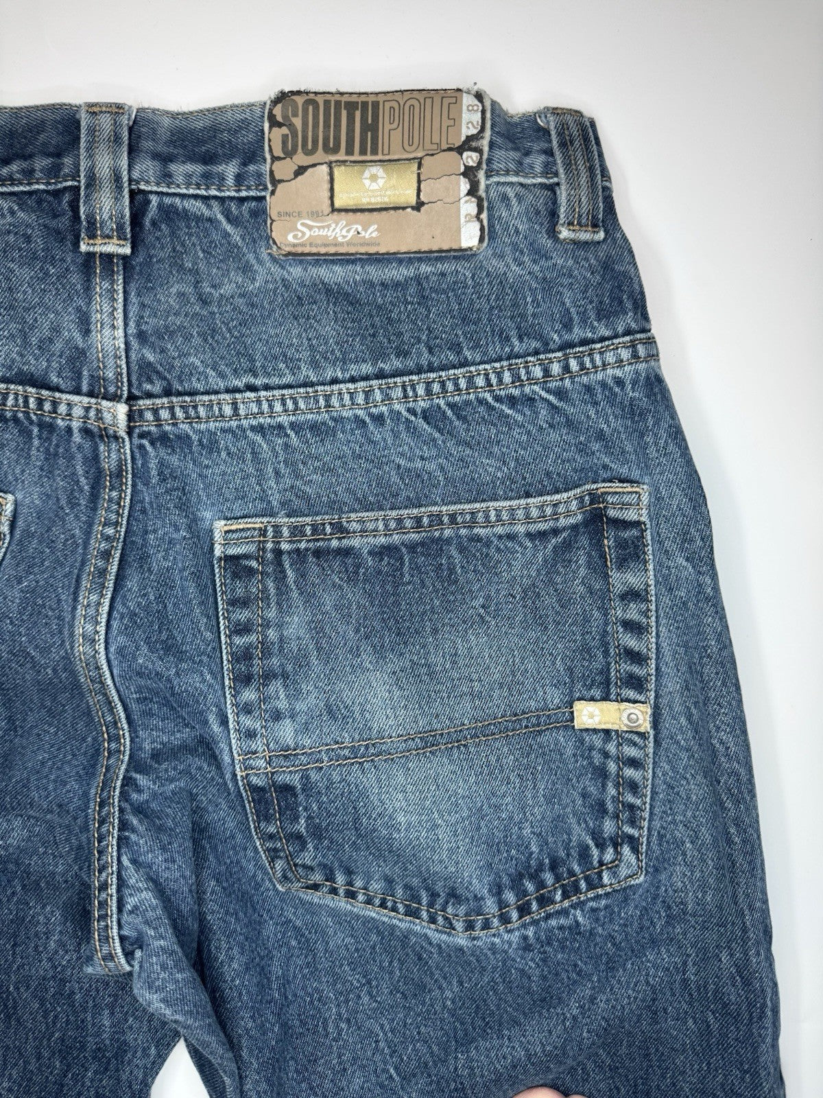 Vintage Southpole Jeans Mens 32 Blue Baggy Denim Y2K