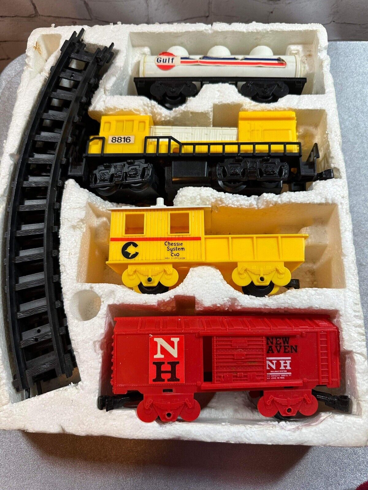 Vintage The Chessie Battery Diesel Train - 1976 Durham Rail Power NO.8816 VTY