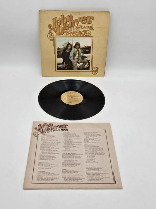JOHN DENVER Back Home Again LP GATEFOLD Clean 1974 RCA Original Annie's Song