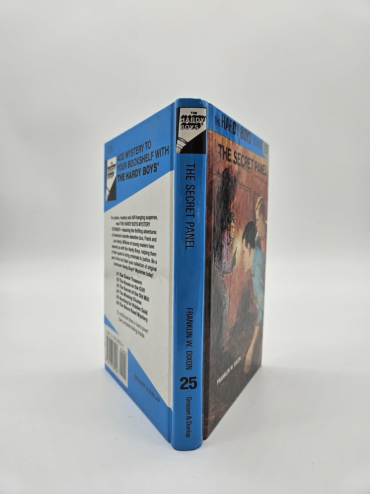ORIGINAL Vintage 1969 Hardy Boys Hardcover Book The Secret Panel #25