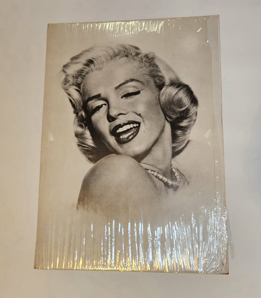 Large Vintage Black & White Poster Marilyn Monroe 1980's