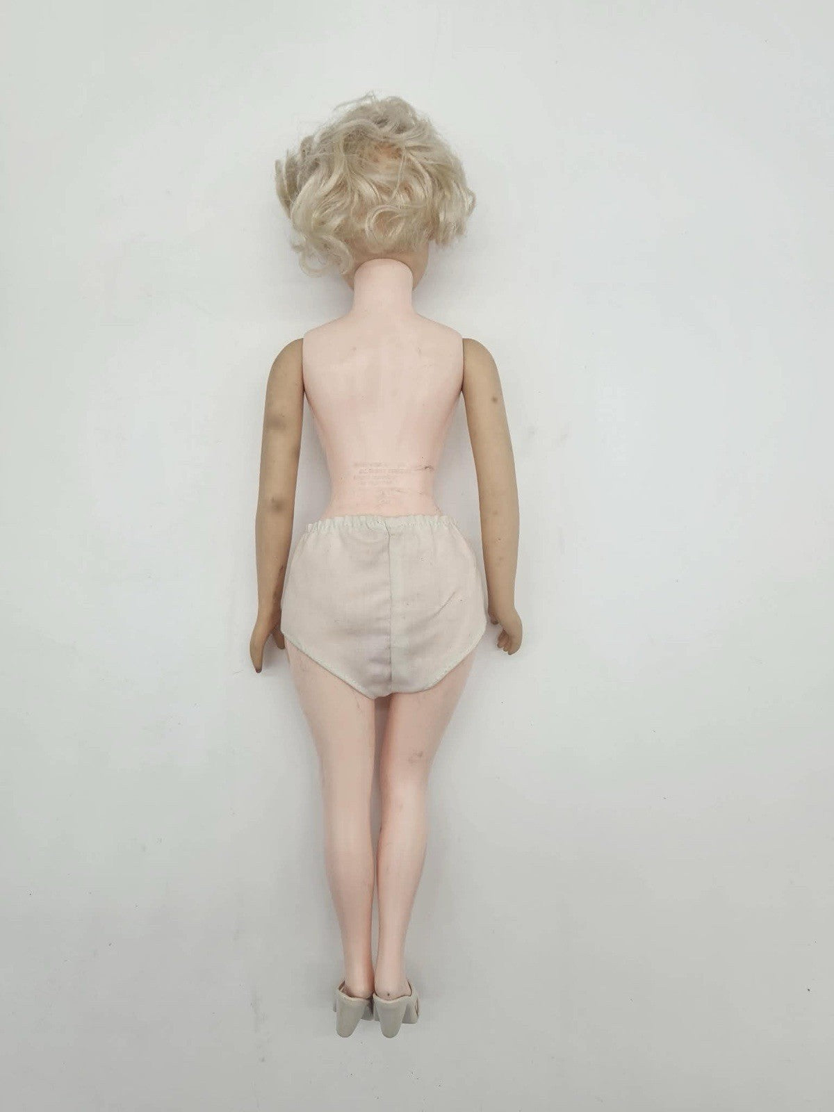 Vintage There’s No Business Like Show Business Marilyn Monroe Doll Gold Dress