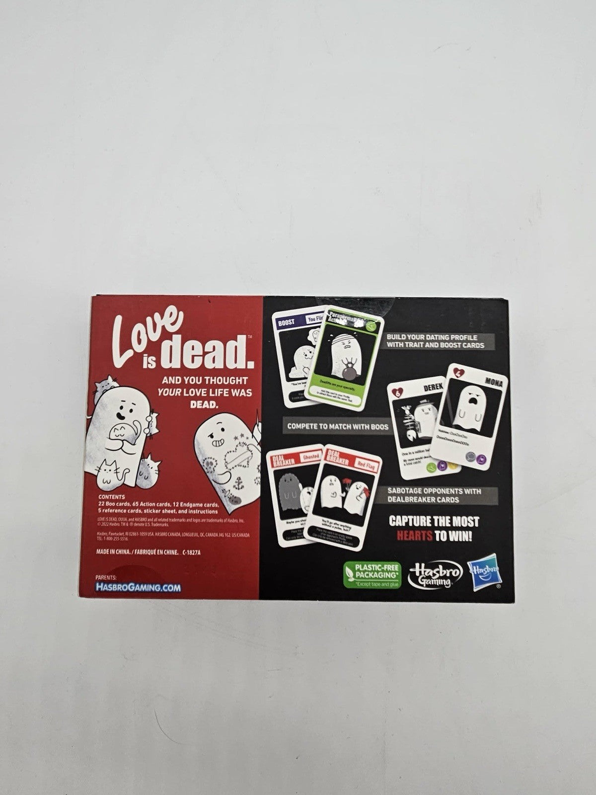 Love is Dead Game, Party Card Game for Adults and Teens, Light Strategy Dating