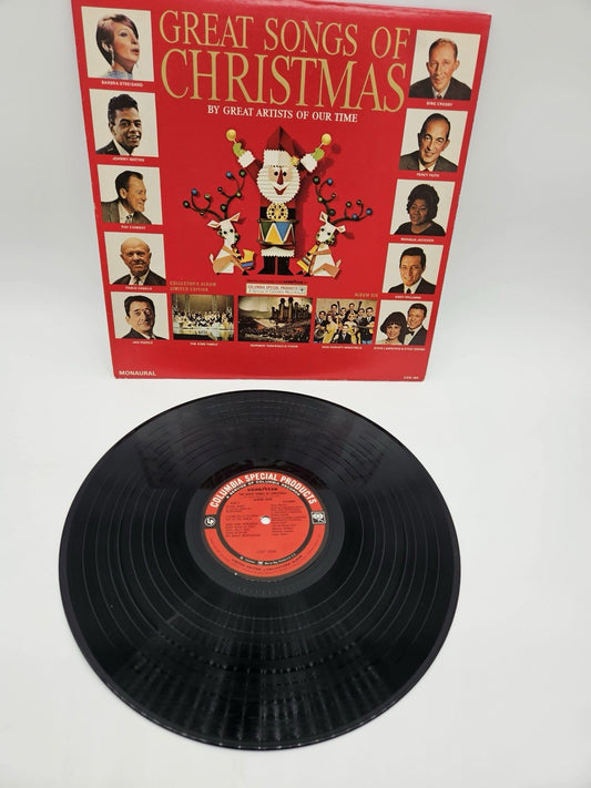 GREAT SONGS OF CHRISTMAS-BY GREAT ARTISTS OF OUR TIME--VINYL ALBUM