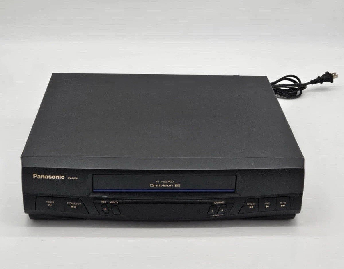 Panasonic Omnivision Blue Line VHS vcr Player Pvq-V200 VHS Tested & Working