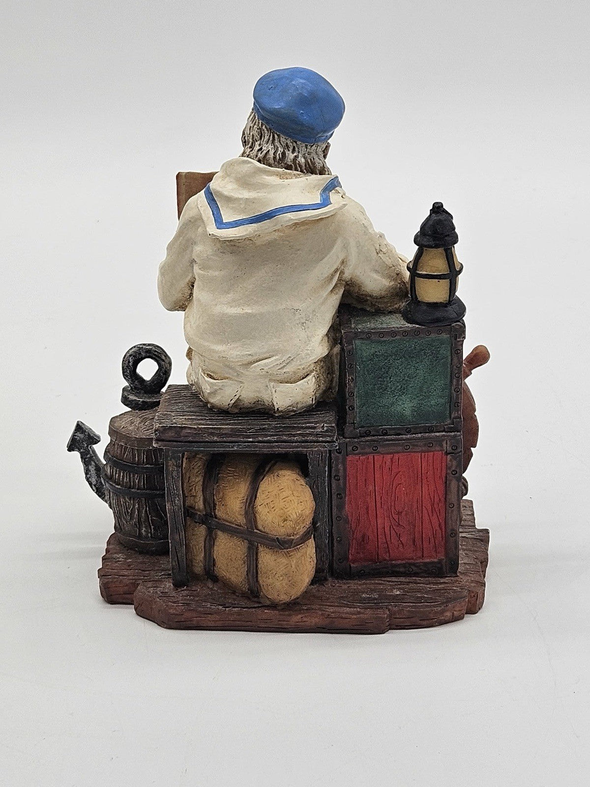 1995 Old Salts Collection "Ship’s Log” Sailor Nautical Figurine Beachcombers VTG