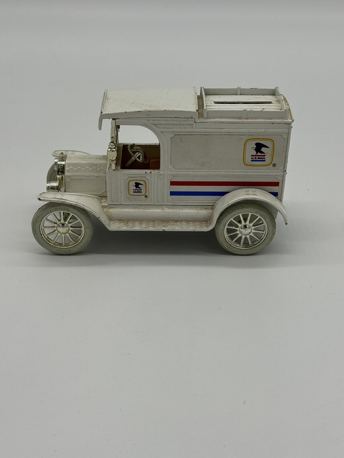 US MAIL 1913 FORD MODEL T DELIVERY VAN BANK ERTL 1989 LTD EDITION 005