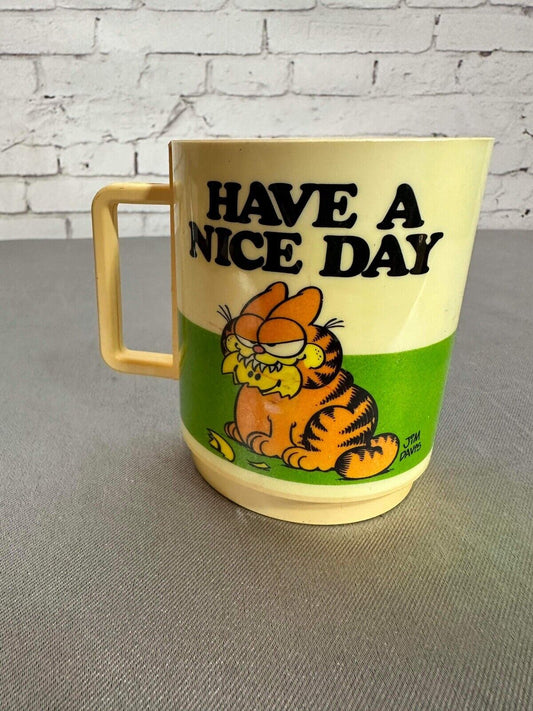 VINTAGE 1978 DEKA GARFIELD HAVE A NICE DAY CUP/GARFIELD JIM DAVIS