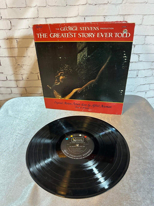 The Greatest Story Ever Told Original Movie Soundtrack Alfred Newman Vinyl [E62]