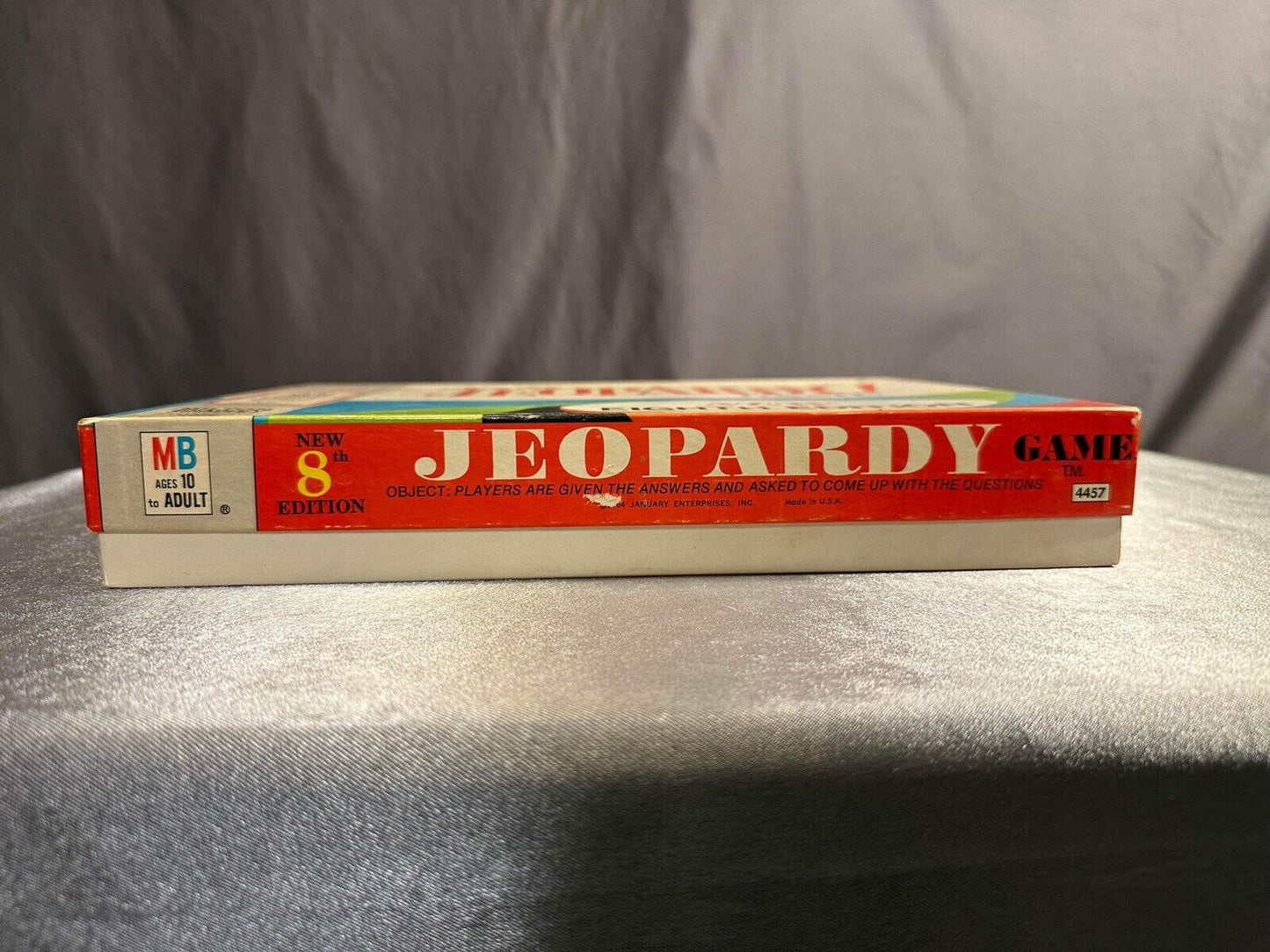 VINTAGE 1964 Jeopardy! 8th Edition Board game Milton Bradley VGM