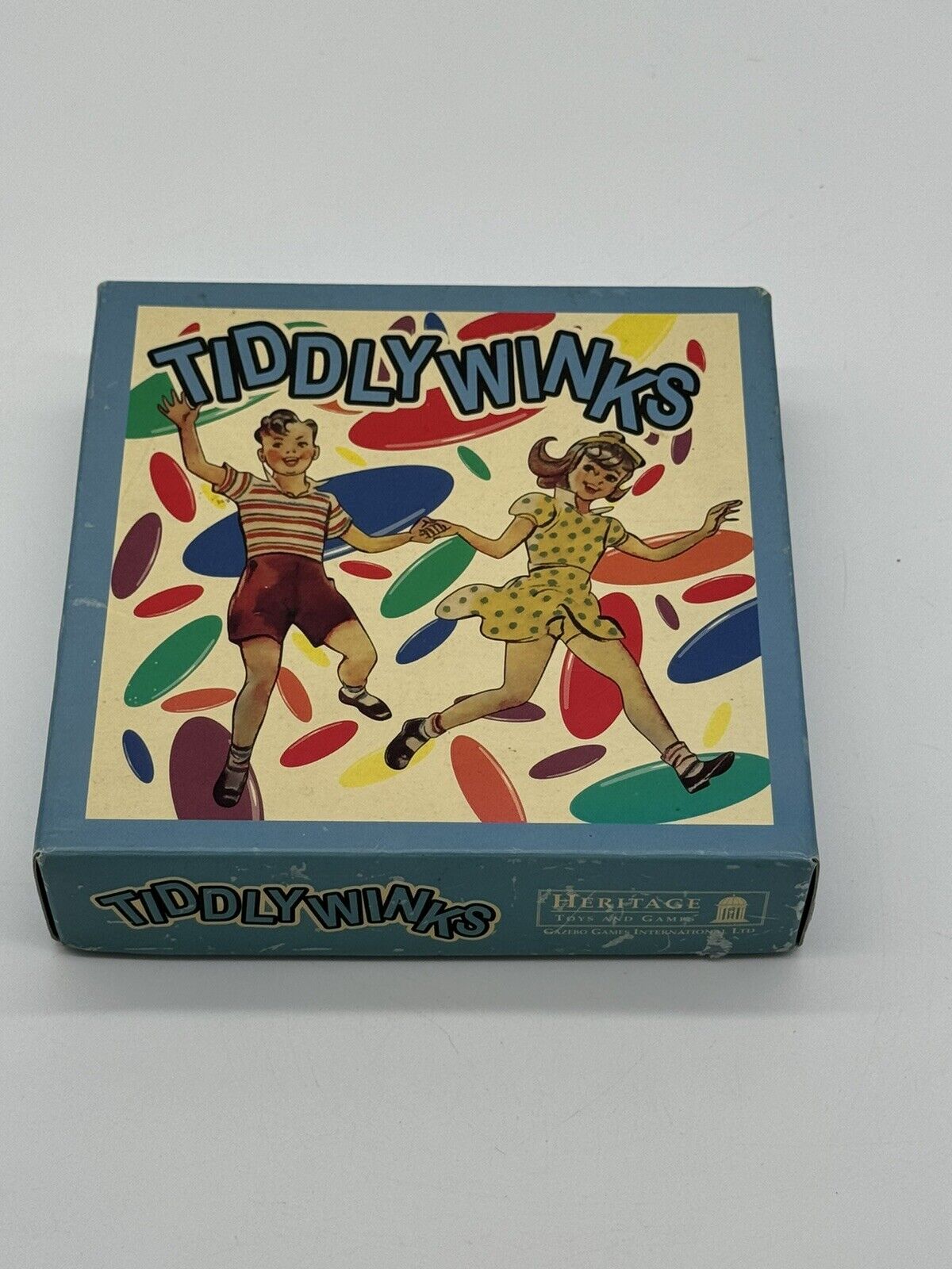 TIDDLY WINKS VON HERITAGE TOYS AND GAMES  ENGLISH