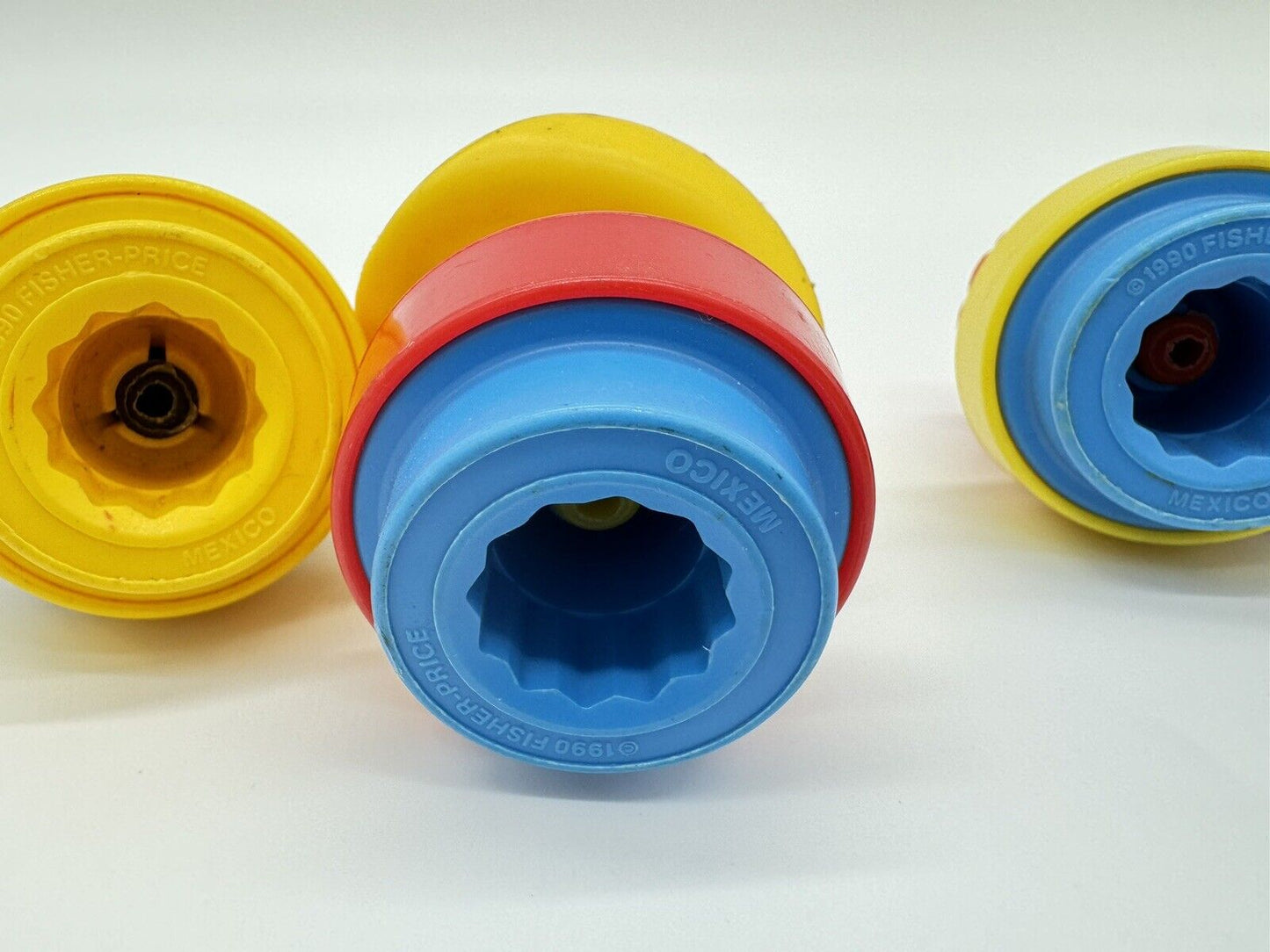 Vintage Fisher Price Little People Chunky People Lot Of 5 Figures 1990