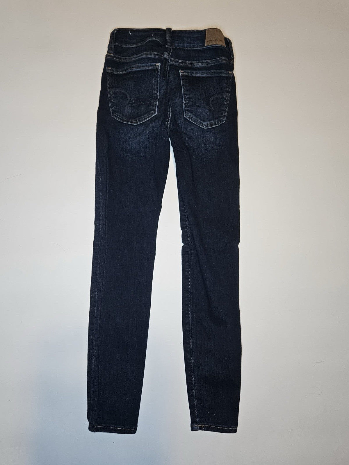 American Eagle Next Level Stretch Skinny Jeans Dark Wash 00 Regular