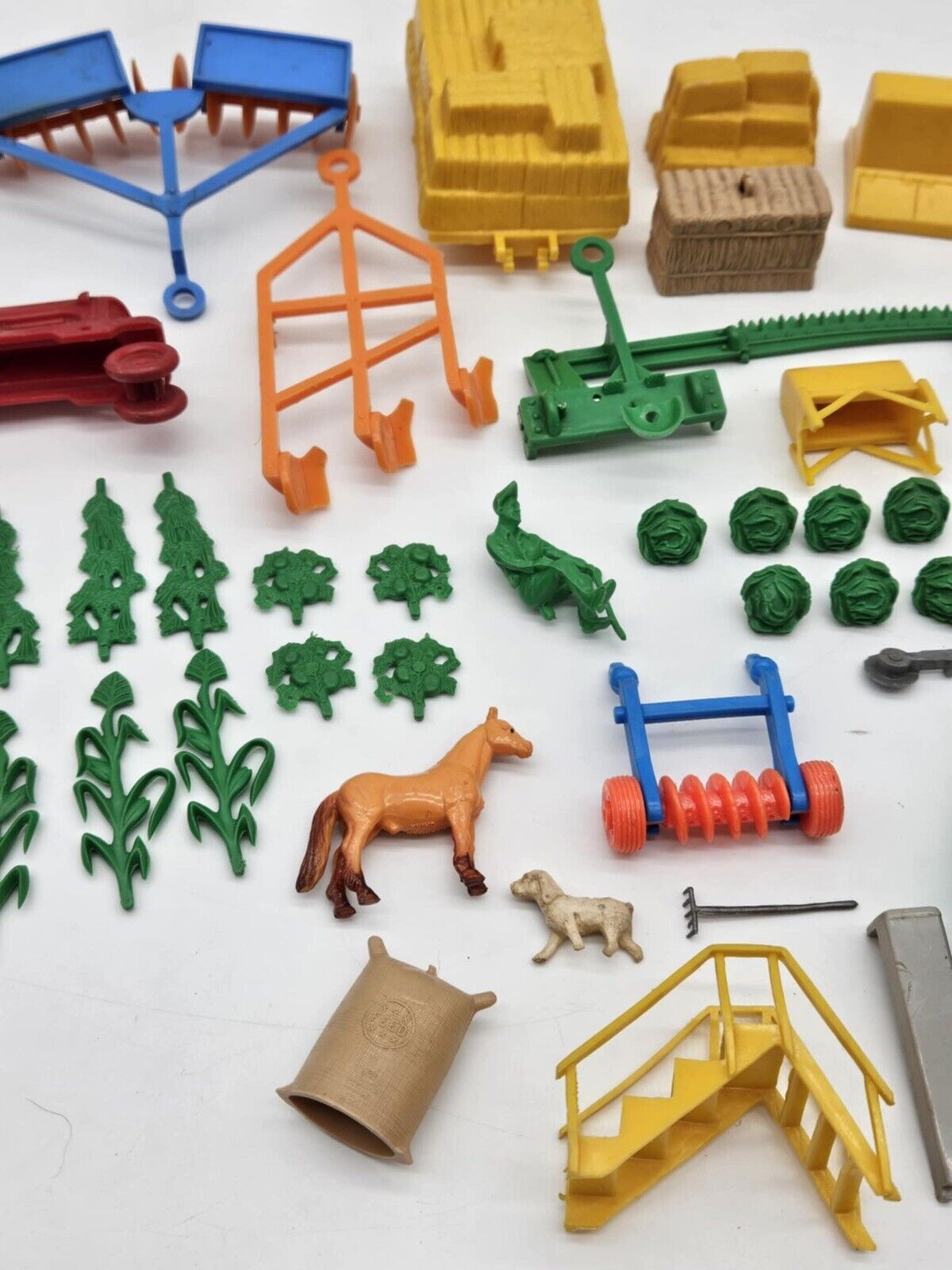 Miniatures, Figurines, Farm Animals, Houses, Equipment, Doll House or Train Set