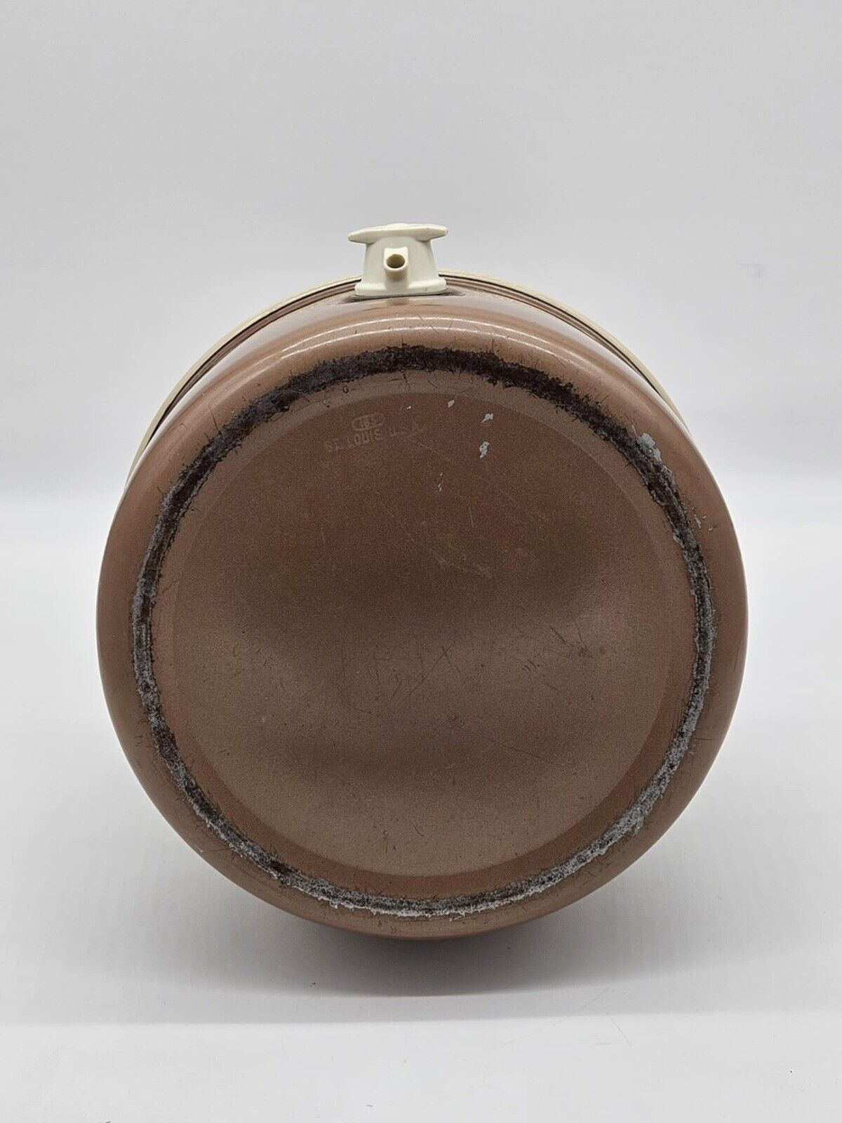 Vintage Knapp Monarch Therm-a-Jug Hot Cold Full One Gallon with Drinking Cup.