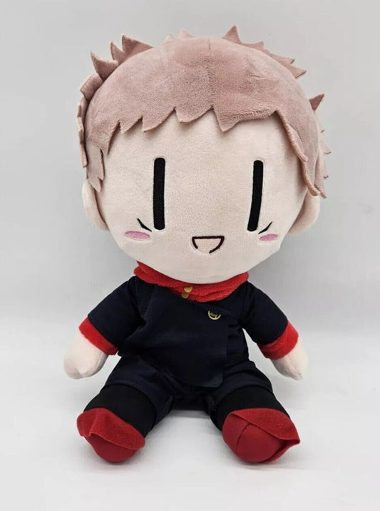 Jujutsu Kaisen Yuji Itadori Plush doll Stuffed toy Heartwarming Face