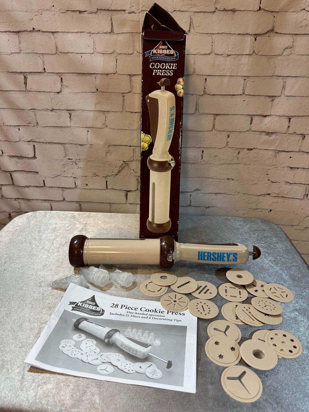 Hershey's Kisses branded cookie press