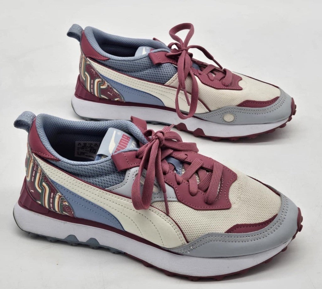 Puma Rider FV Dusty Orchard Athletic Sneaker Womens Shoe Size 9 Future Past