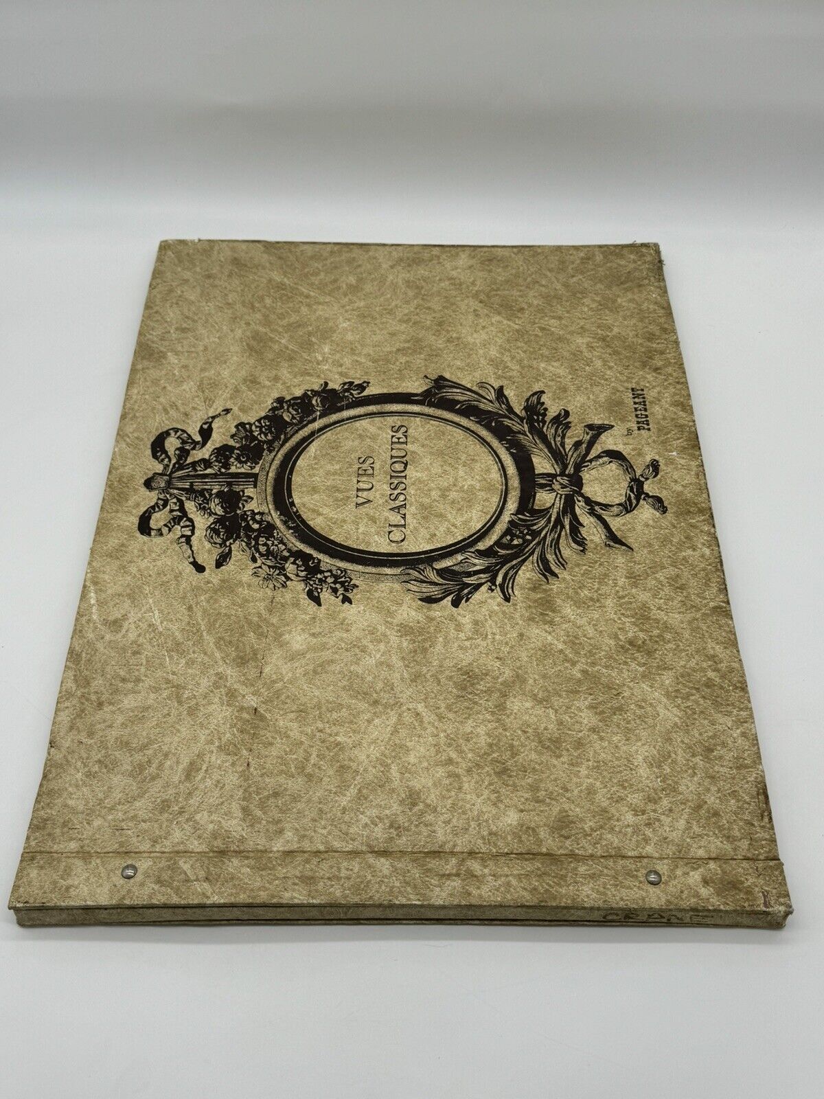 Antique Vintage I.S. CRANE, INC. Wall Coverings Ordering HC Book