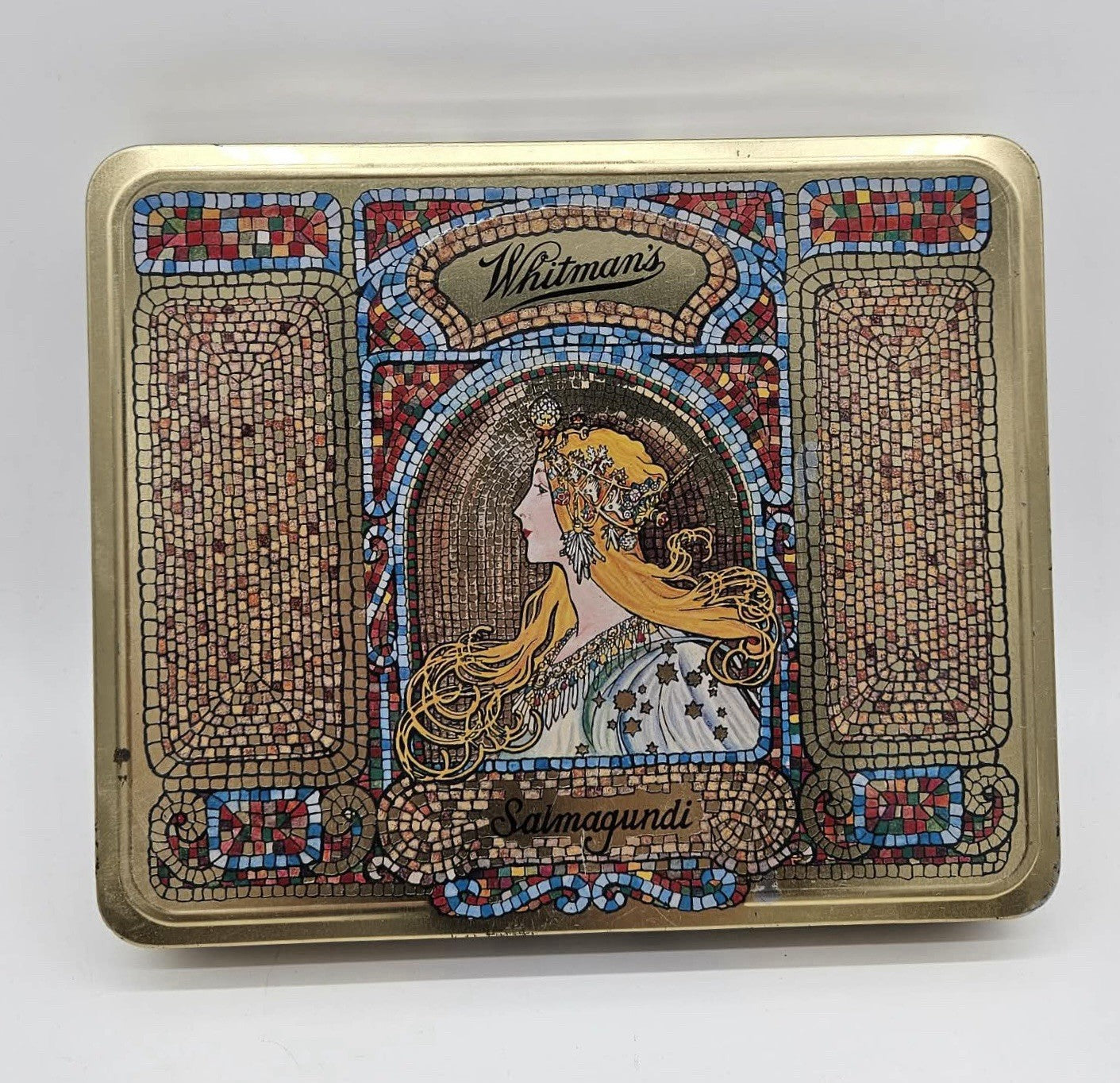 Whitman's Salmagundi Tin Replica, Collectors Edition, Vintage