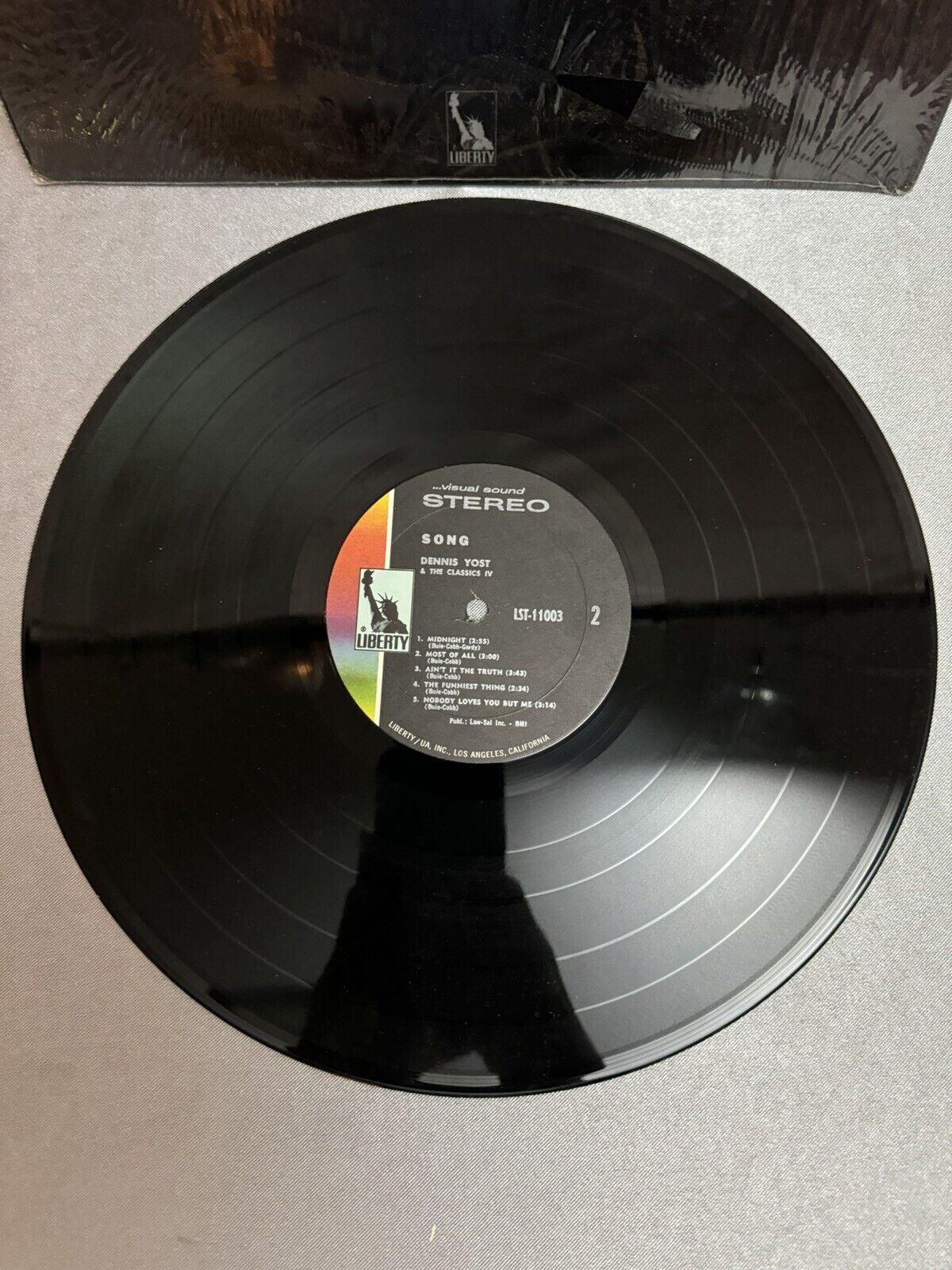 DENNIS YOST & THE CLASSICS  IV - SONG - LIBERTY 1970 - GATEFOLD - LP RECORD🔥