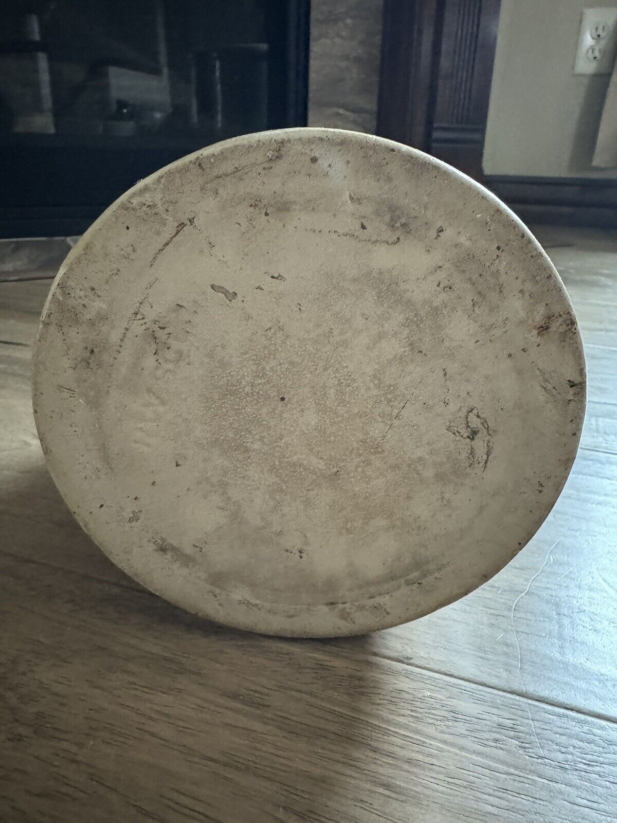 Vintage Late 1800s Handmade Stoneware Crock - Unmarked