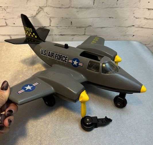 Vintage 1979 Tonka Hand Commander Plane Turbo Prop US AIR FORCE *INCOMPLETE*