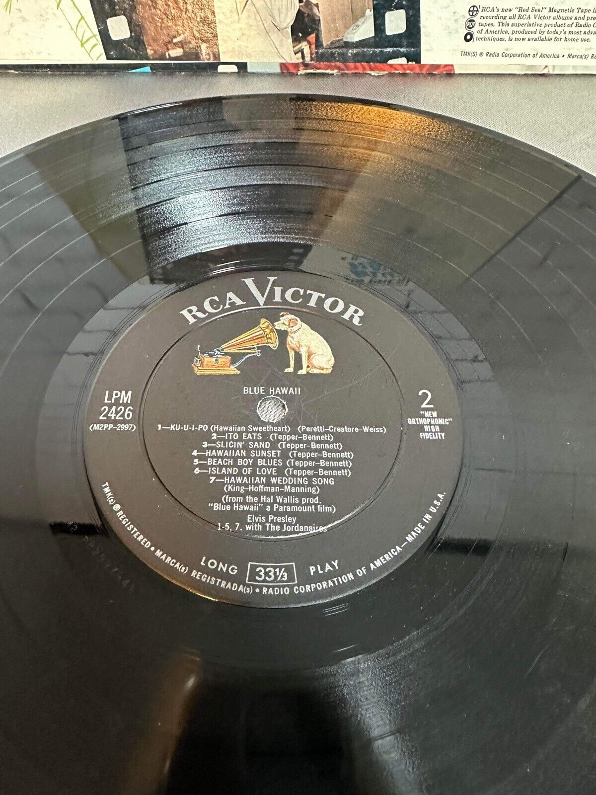 Elvis, Blue Hawaii, 14 Great Songs LP MULTIPLE LP'S SHIP FREE