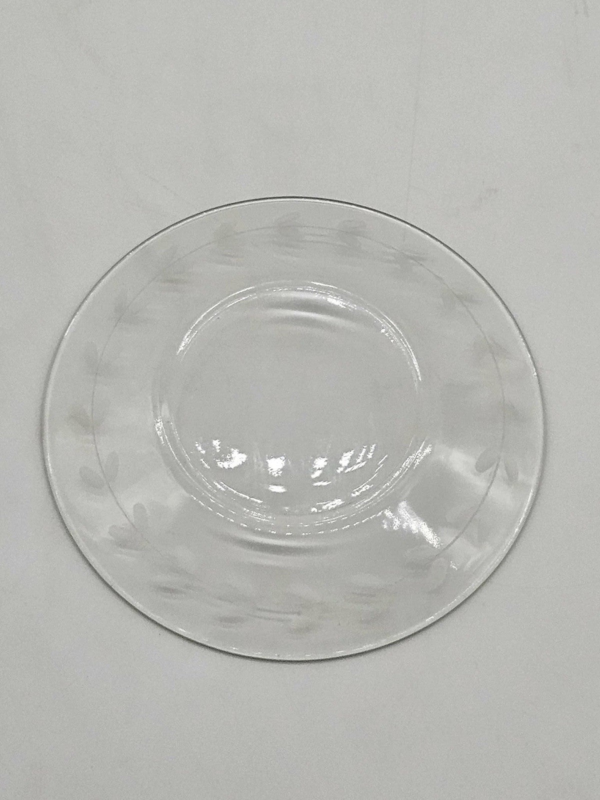 Vintage ANCHOR HOCKING 1940-50 5" Replacement Plate ~ Laurel Pattern