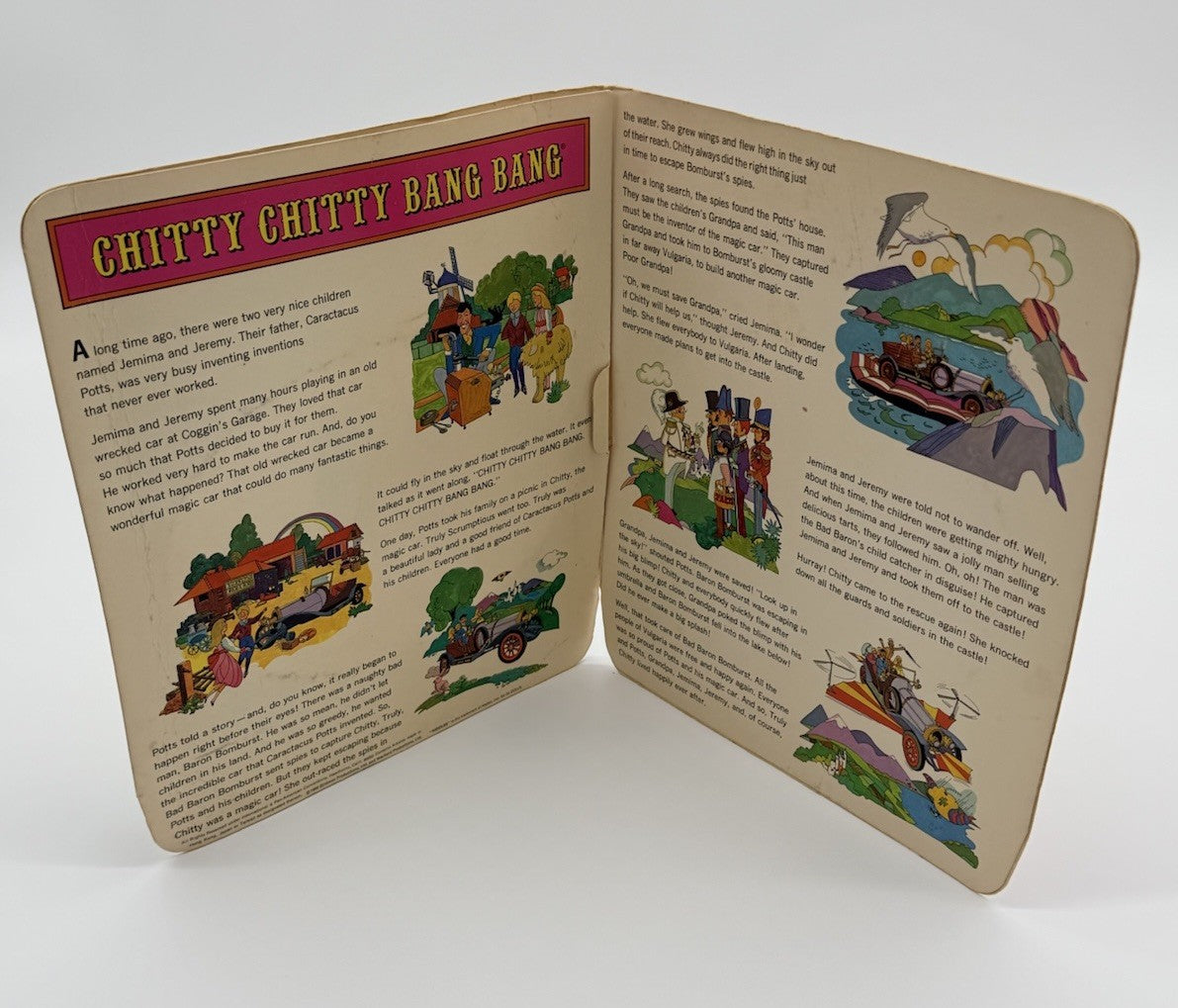 1968 Mattel Liddle Kiddles CHITTY CHITTY BANG BANG SET ✨RARE✨