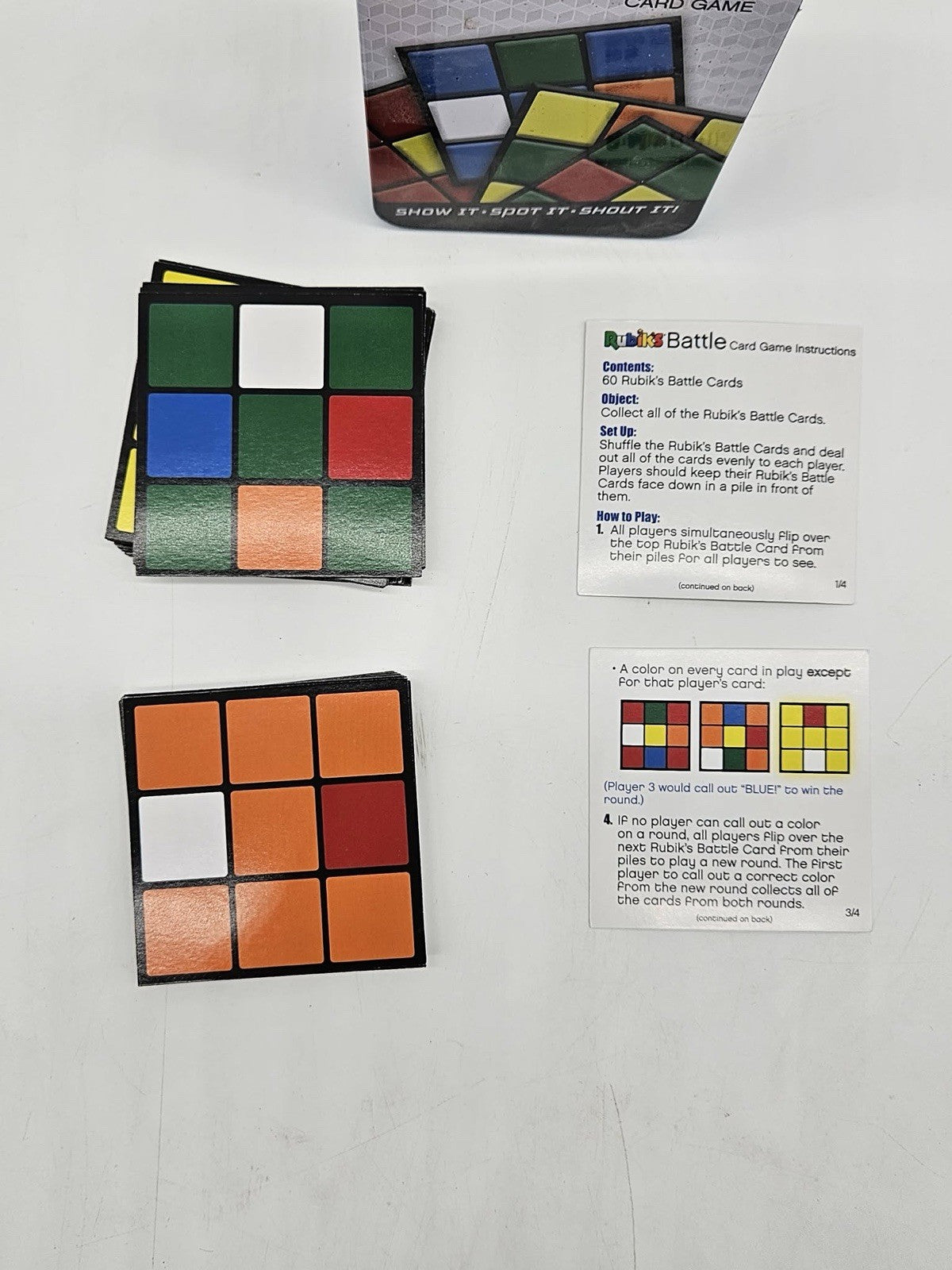 Rubik's Battle Card Game by University Games
