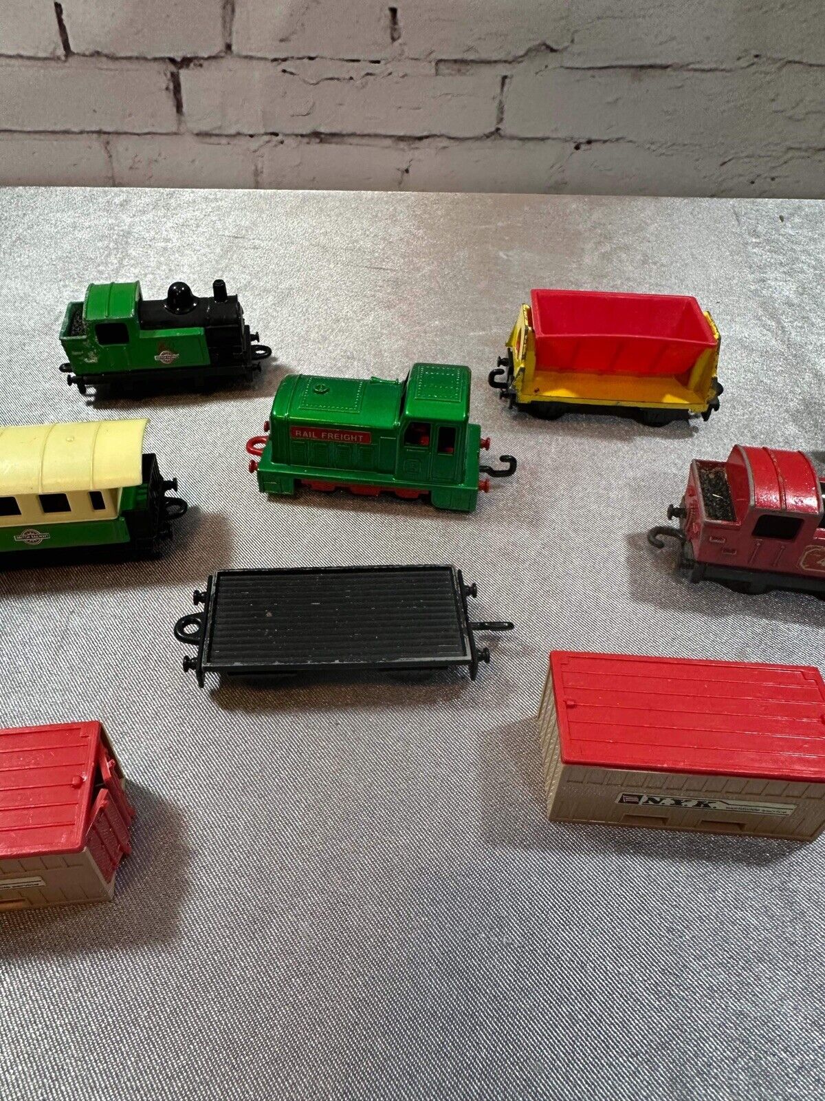 Matchbox Train Cars Superfast England Lot of Vintage 70s Lot of 10
