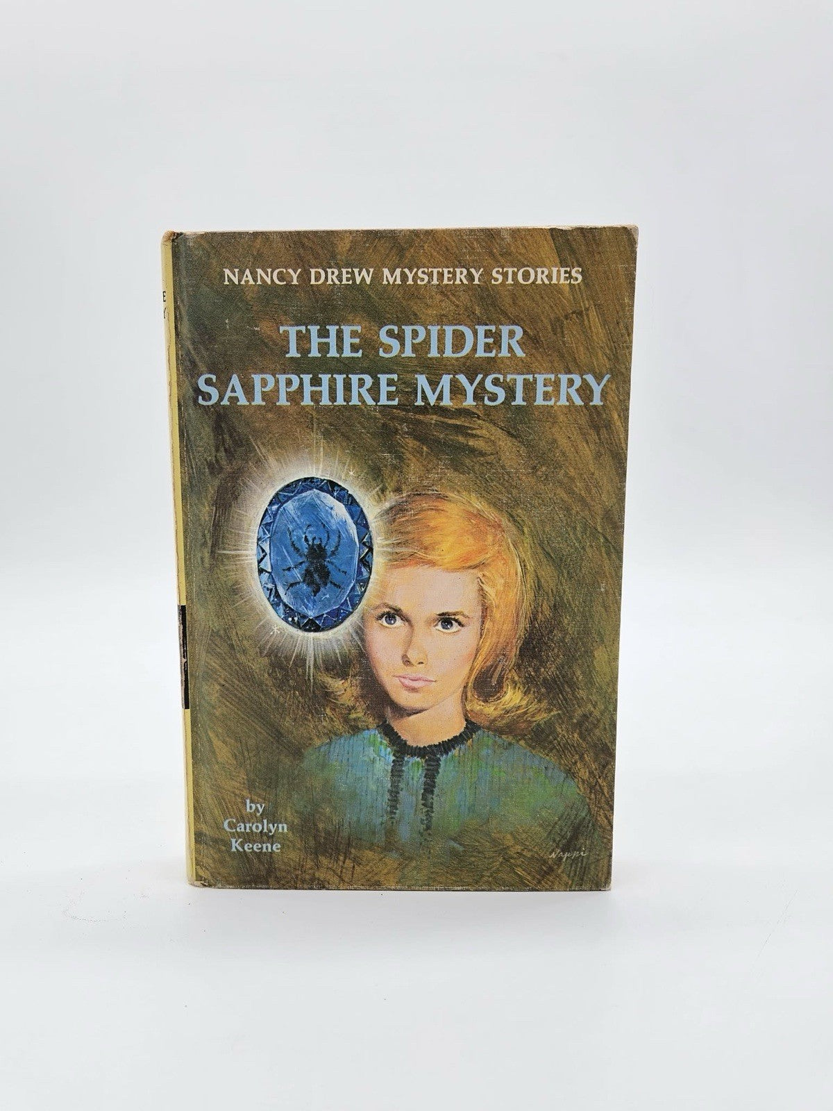 Nancy Drew The Spider Sapphire Mystery Book, #45, Carolyn Keene, 1968, HC
