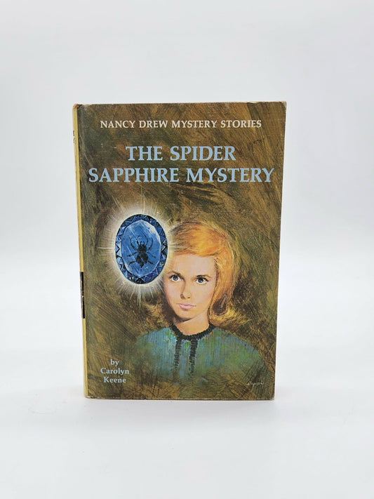 Nancy Drew The Spider Sapphire Mystery Book, #45, Carolyn Keene, 1968, HC