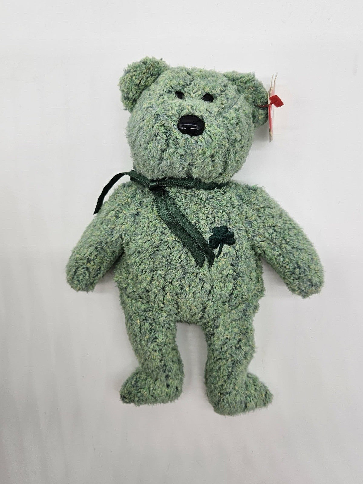 TY Beanie Baby - SHAMROCK the Irish Bear (8 inch) MWMT