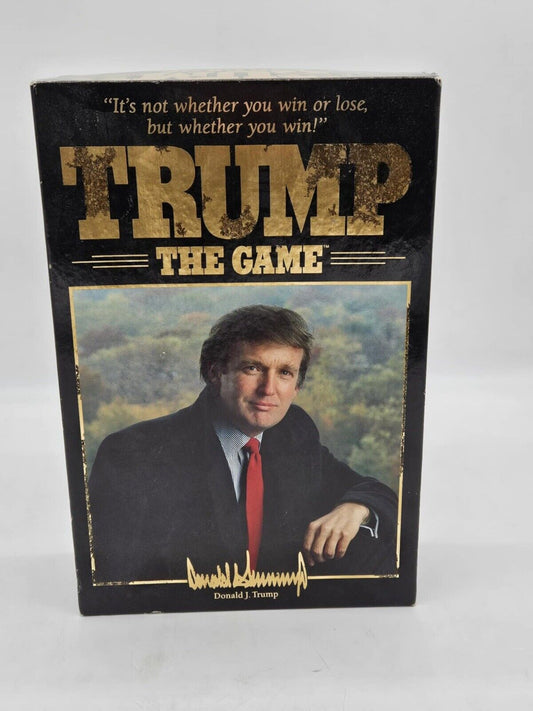 Trump: The Game ~ Unpunched 100% Complete ~ 1989 Rare Vintage Board Donald Trump