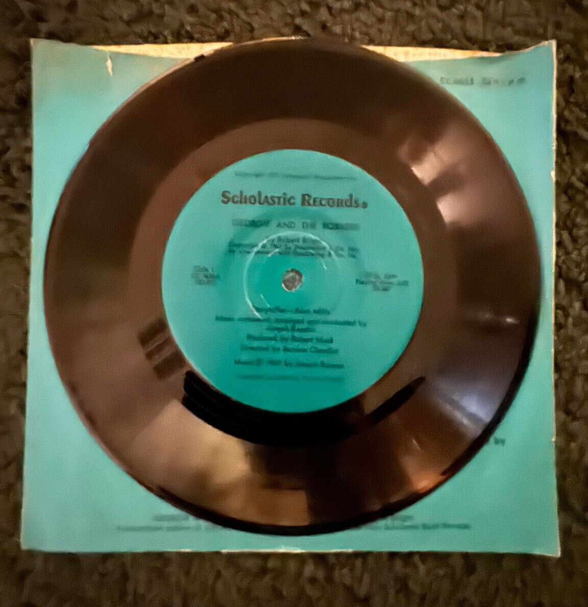 Georgie And The Robbers Record and Scholastic Book by Robert Bright- 1963