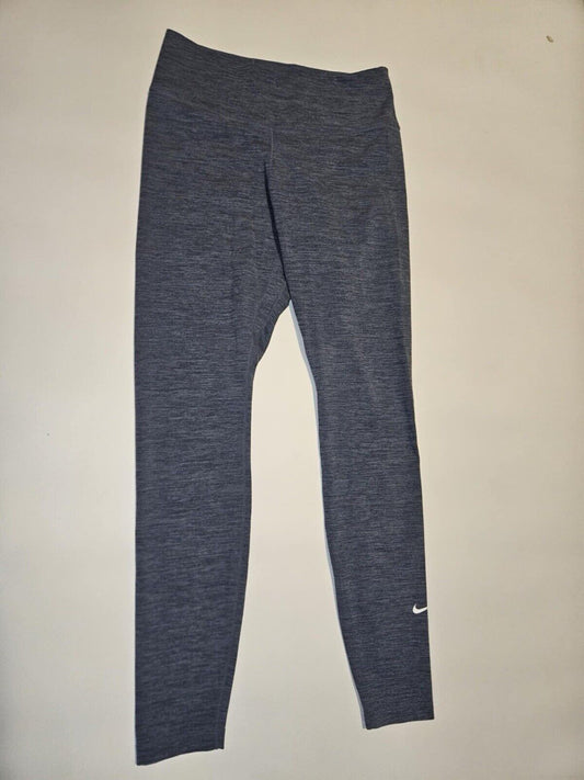 Nike One Women's DRI-FIT Leggings in Gray/Blue ~ Sz M