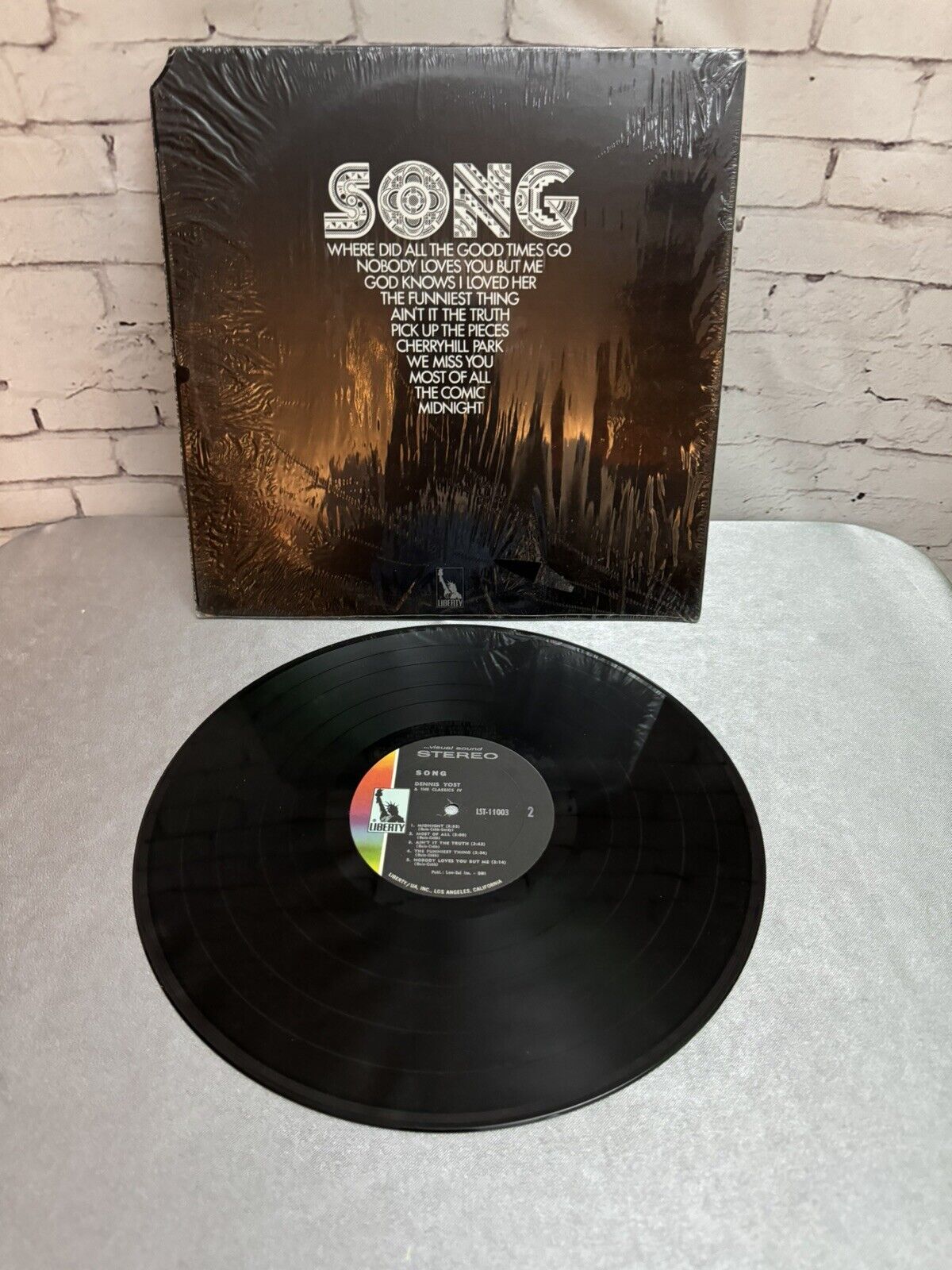 DENNIS YOST & THE CLASSICS  IV - SONG - LIBERTY 1970 - GATEFOLD - LP RECORD🔥