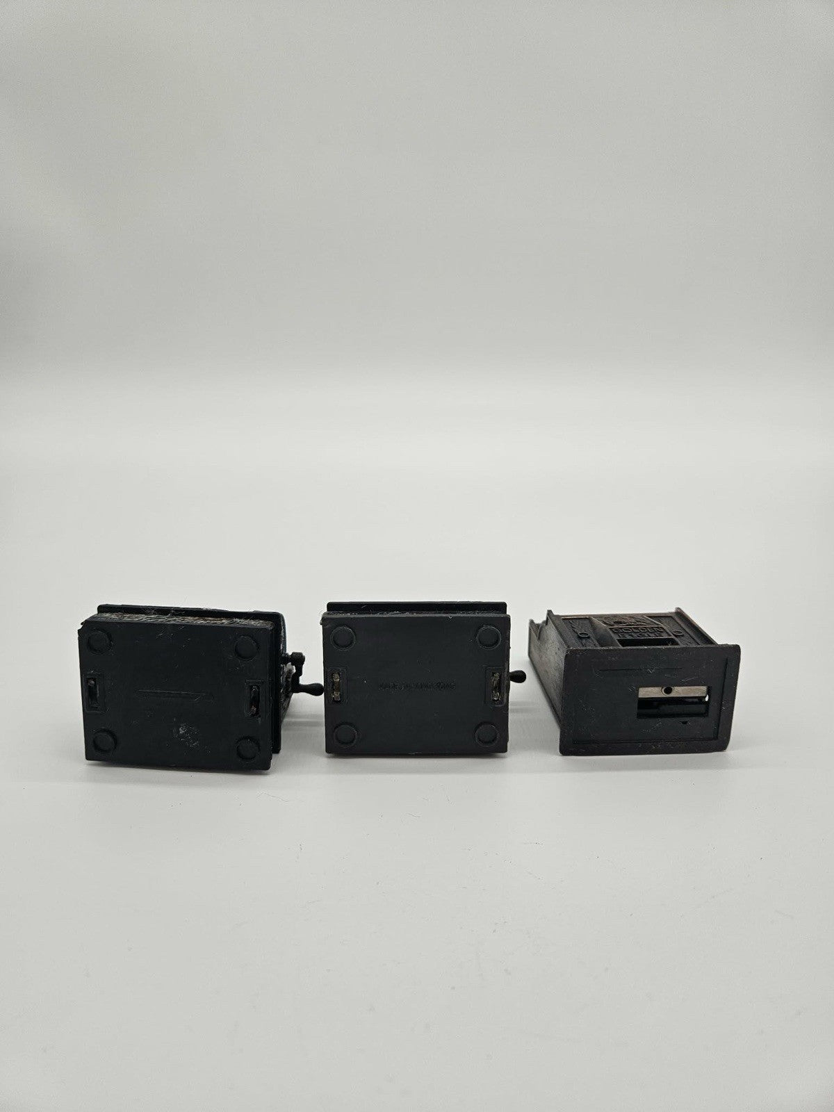 Vintage Miniature Slot Machine Pencil Sharpeners Lot of 3 Cash Register Style