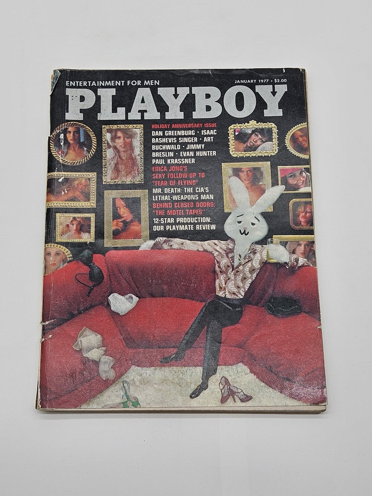 Vintage Playboy Magazine January 1977
