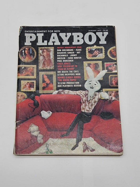 Vintage Playboy Magazine January 1977