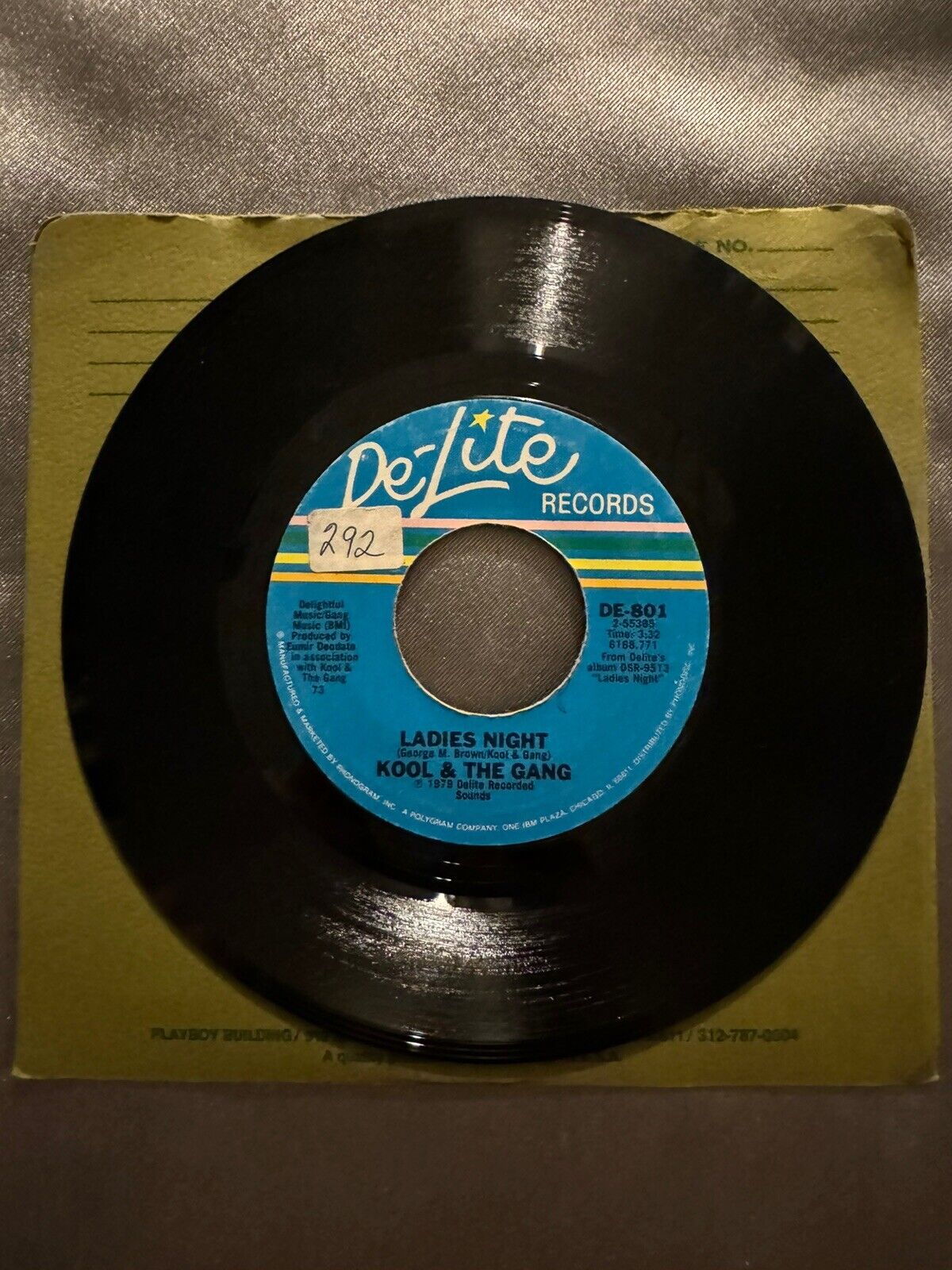 Kool & The Gang Be my Lady / Let's Go Dancin 7" Record Album Single Juke Box