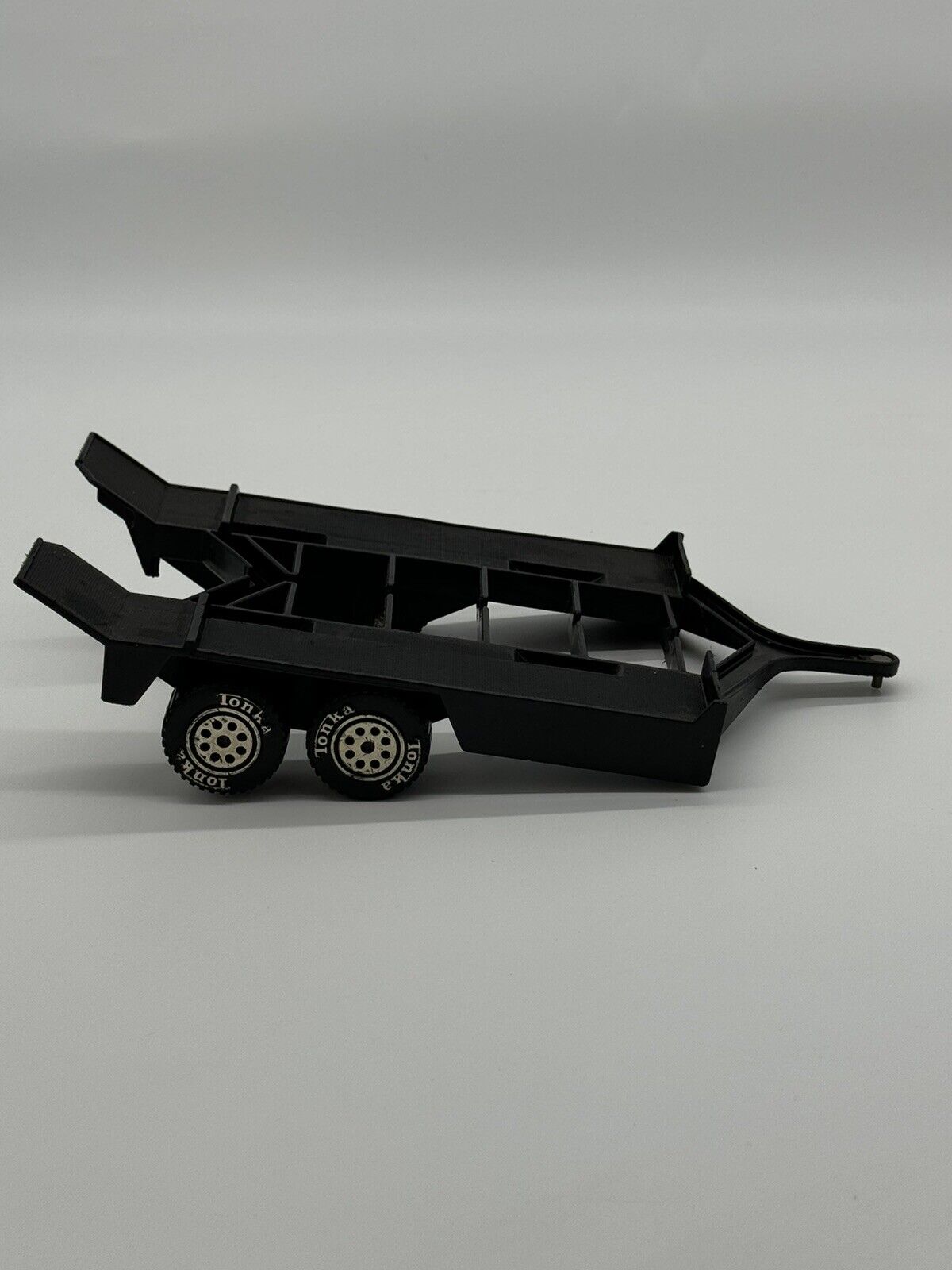 VINTAGE Tonka CAR CARRIER TRAILER Plastic 1970s Black