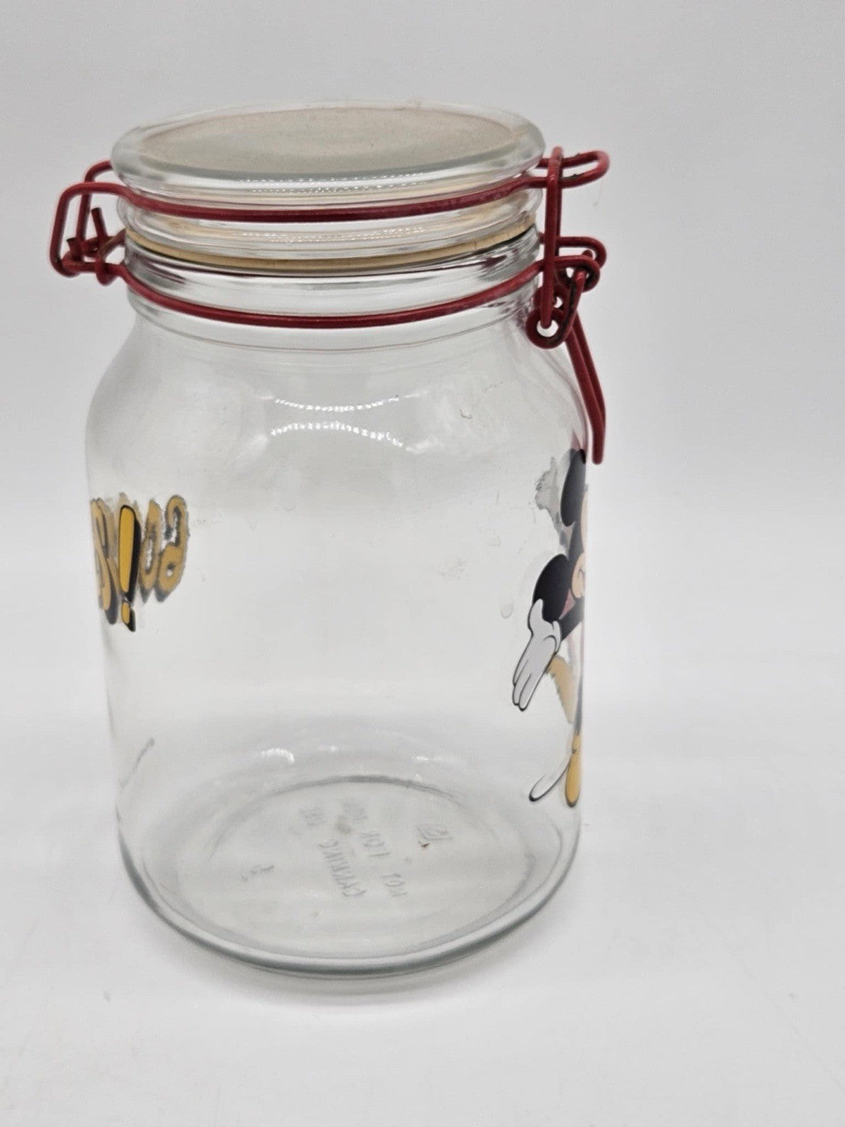 Vintage Mickey Mouse 8" Tall Goodies Cookie Jar - Walt Disney Company